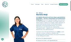 Dr. Mariella Malji Webseite