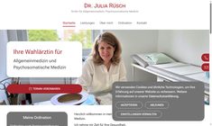 Dr. Julia Rüsch Webseite