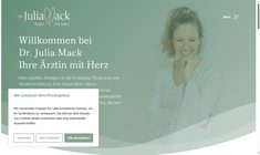 Dr. Julia Mack Webseite