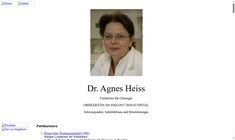 Dr. Agnes Heiss Webseite