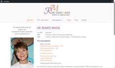 Dr. Renate Mayer Webseite