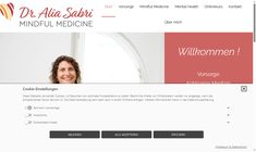 Dr. Alia Sabri Webseite