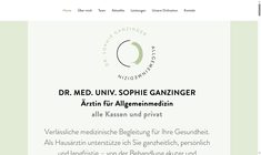 Dr. Sophie Ganzinger Webseite