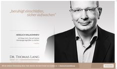 Dr. Thomas Lang Webseite