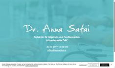 Dr. Anna Safai Webseite