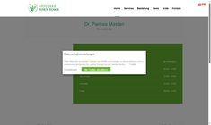 Dr. Parissa Mastan Webseite