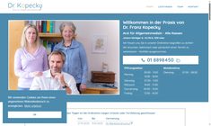 Dr. Franz Kopecky Webseite