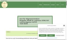 MR Bgdr Dr. Ladislaus Somlyay Webseite