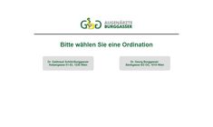 Dr. Gebtraud Schild-Burggasser Webseite