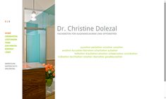Dr. Christine Dolezal Webseite