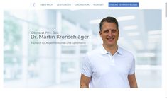 Priv.Doz. Dr. Martin Kronschläger PhD Webseite