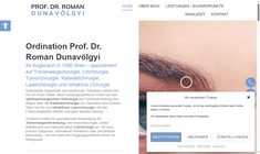 Assoc.Prof.Priv.Doz Dr. Roman Dunavölgyi Webseite