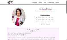 Dr. Karin Kettner Webseite