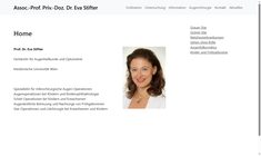 Priv.Doz. Dr. Eva Maria Stifter Webseite