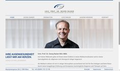 Univ.Prof. Dr. Georg Rainer MSc MBA Webseite