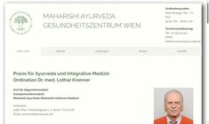 Dr. Lothar Krenner Webseite