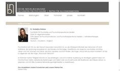 Dr. Nedjeljka Baldass Webseite