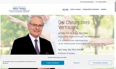 Ao.Univ.Prof. Dr. Bela Teleky Webseite