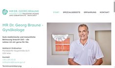 MR Dr. Georg Braune Webseite