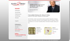 Univ.Prof. Dr. Heinrich Weber Webseite