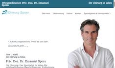Assoc.Prof.Priv.Doz. Dr. Paul Emanuel Sporn Webseite