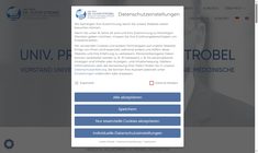 Univ.Prof.Dr.med.  Oliver Strobel MBA Webseite