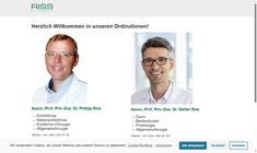 Prim.Priv.Doz. Dr. Philipp Riss Webseite