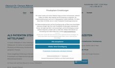 Dr. Clemens Röhrich Webseite