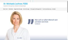 Dr. Michaela Lechner Webseite