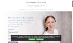 Dr. Karin Biricz Webseite