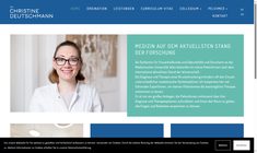Dr. Christine Deutschmann Webseite
