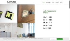 Dr. Christof Bäcker Webseite