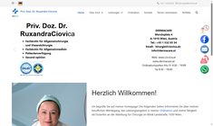 Priv.Doz. Dr. Ruxandra Ciovica Webseite