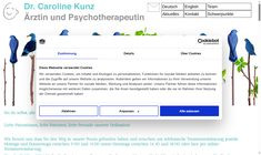 Dr. Caroline Kunz Webseite