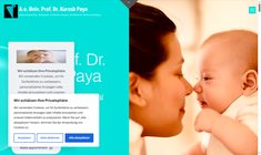 Univ.Doz. Dr. Kurosh Paya Webseite