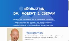 Dr. Robert Jan Csepan Webseite