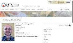 MUDr.  Tibor Krajc PhD Webseite