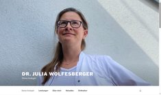 Dr. Julia Wolfesberger Webseite