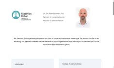 Dr. Matthias Urban Webseite