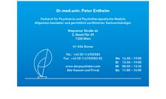 Dr. Peter Erdheim Webseite