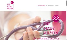 Dr. Nina Mikuskovics Webseite