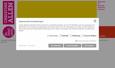 Dr. Christine Allen Webseite