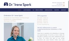 Dr. Irene Sperk Webseite