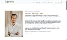 Dr. Alexander Di Monte Webseite
