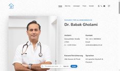 Dr. Babak Gholami Webseite