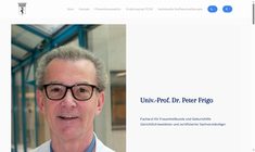 Ao.Univ.Prof. Dr. Peter Francesco Antonio Frigo Webseite
