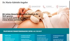 Dr. Maria-Gabriele Angeler Webseite