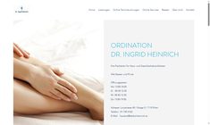 Dr. Ingrid Heinrich Webseite