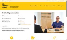 Dr. Andreas Simon Webseite