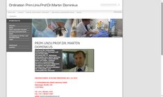 Prim.Univ.Prof. Dr. Martin Dominkus Webseite